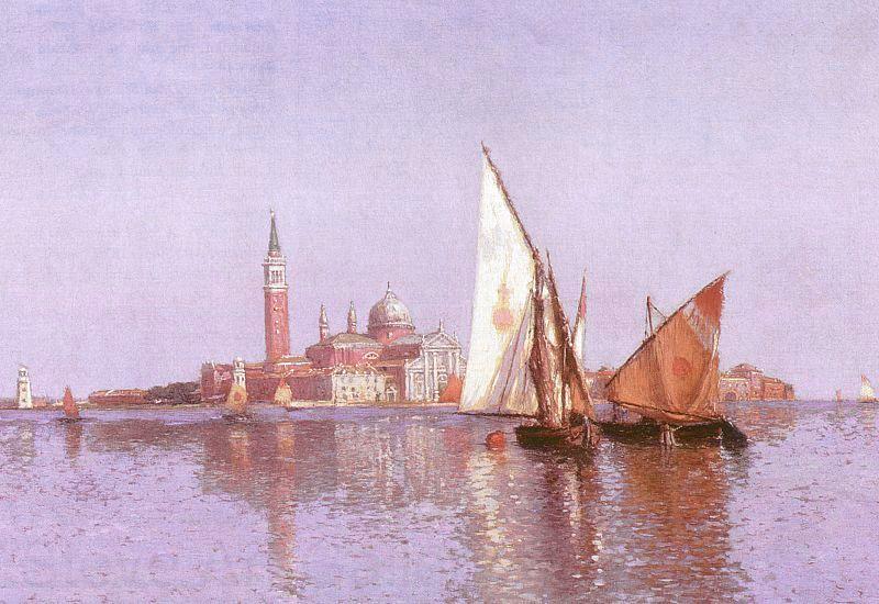 John Douglas Woodward San Giorgio Maggoire, Venice Spain oil painting art
